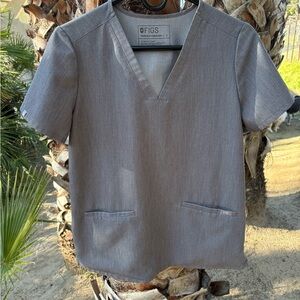 Figs Charcoal Short Sleeve Men's Tee